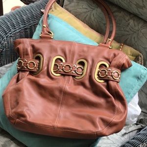 Stunning Scarlett Blake leather hobo bag